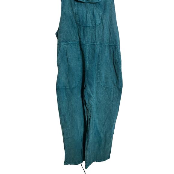 April Cornell for Modern Prairie Hannah Jumpsuit in Teal Womans Small - Picture 8 of 12